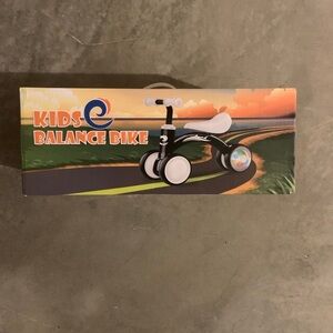 Kids Balance Bike - Pink and White